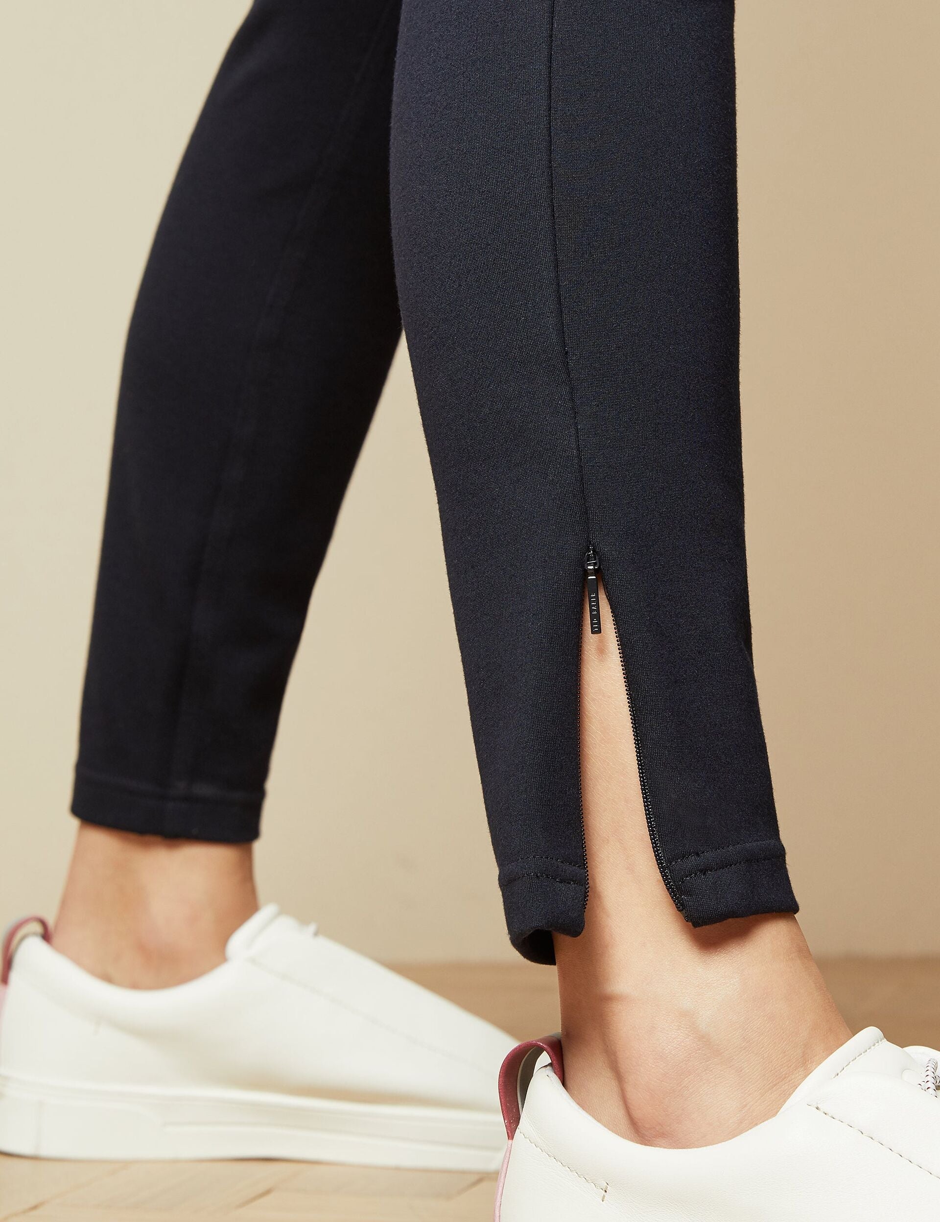 Ted Baker STRENTI - Skinny Fit Zip Cuff Jeggings DARK BLUE