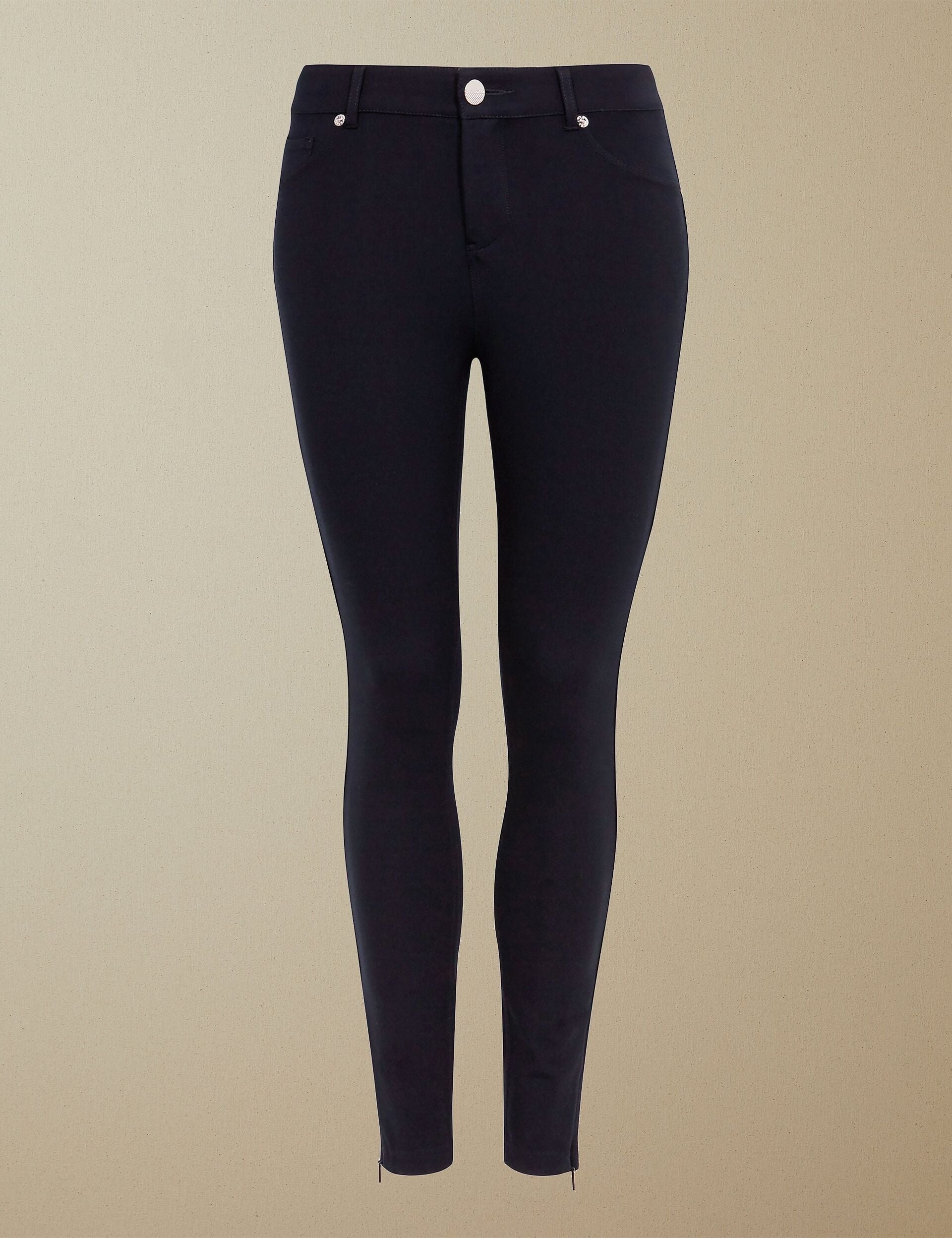 Ted Baker STRENTI - Skinny Fit Zip Cuff Jeggings DARK BLUE