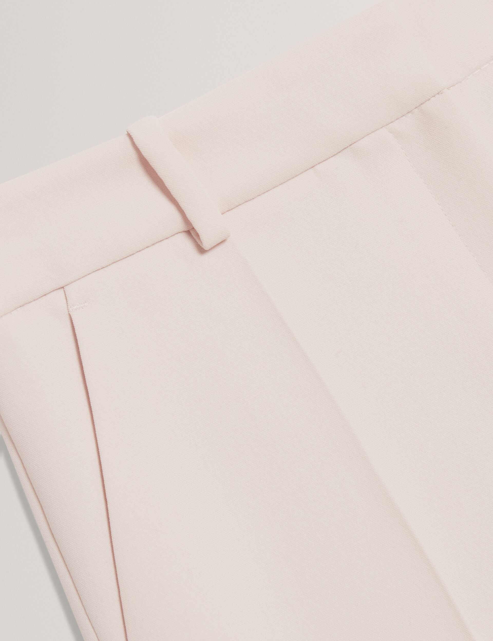 Ted Baker TRAGAT - Ultra Wide Leg Woven Tailored Trousers PALE PINK