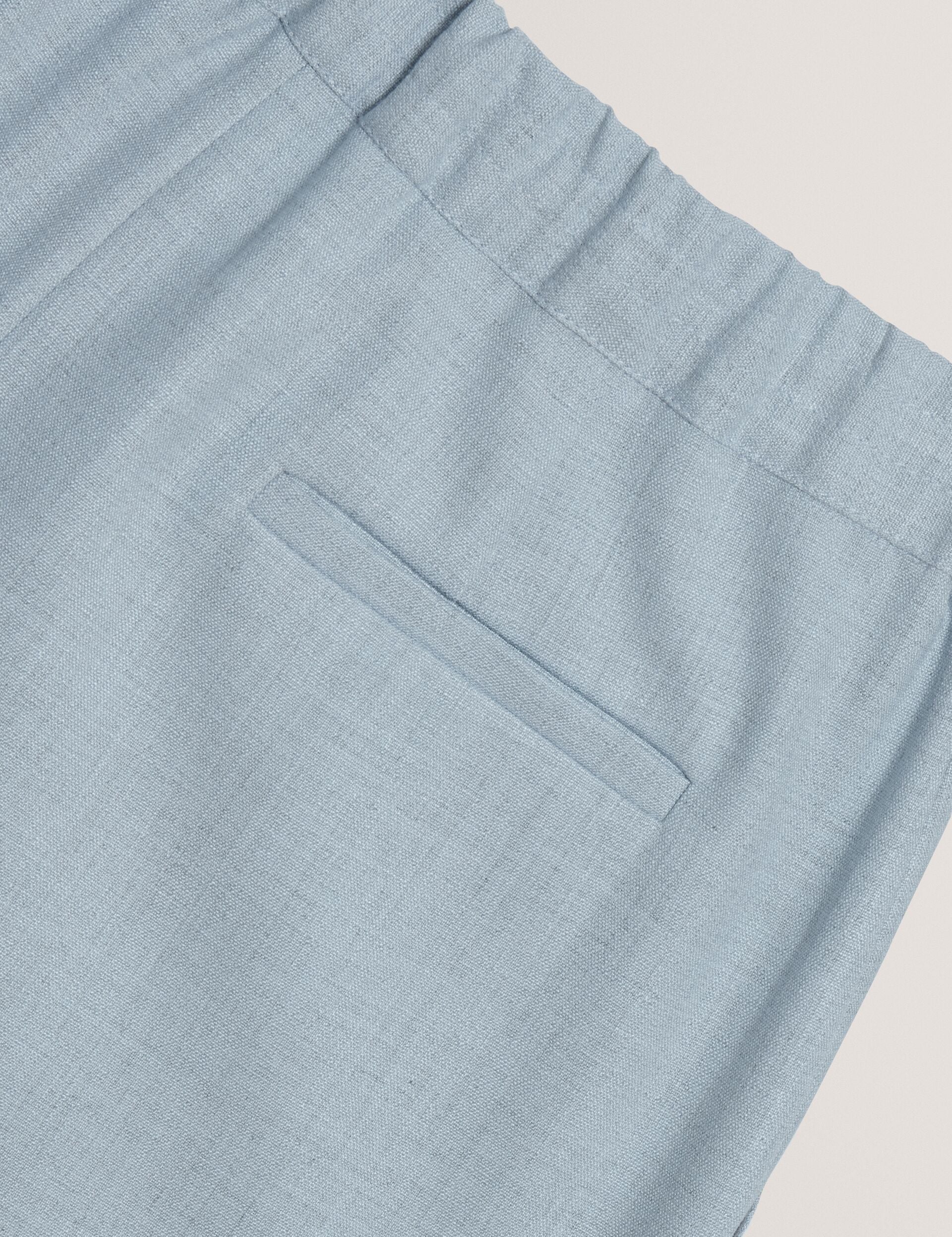 Ted Baker BALLIA - Elasticated Waist Tailored Tapered Trouser PALE BLUE