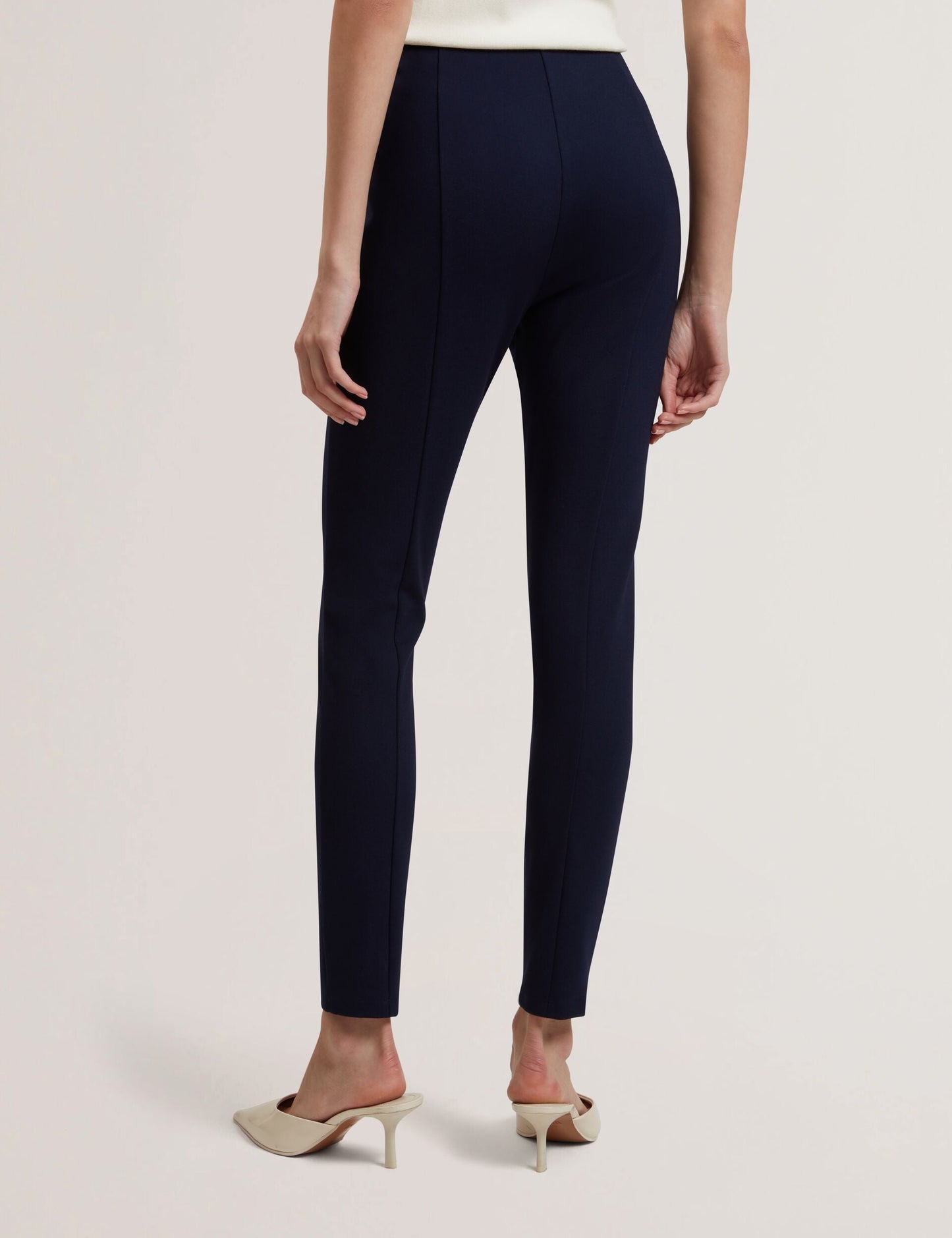 Ted Baker FELINDA - Skinny Stretch Jersey Trouser Leggings NAVY