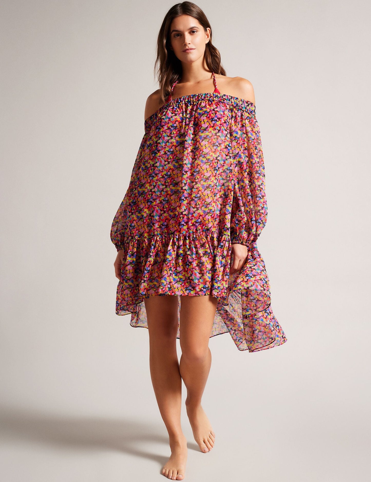 Ted Baker DANAEE - Beach Cover-Up BLACK