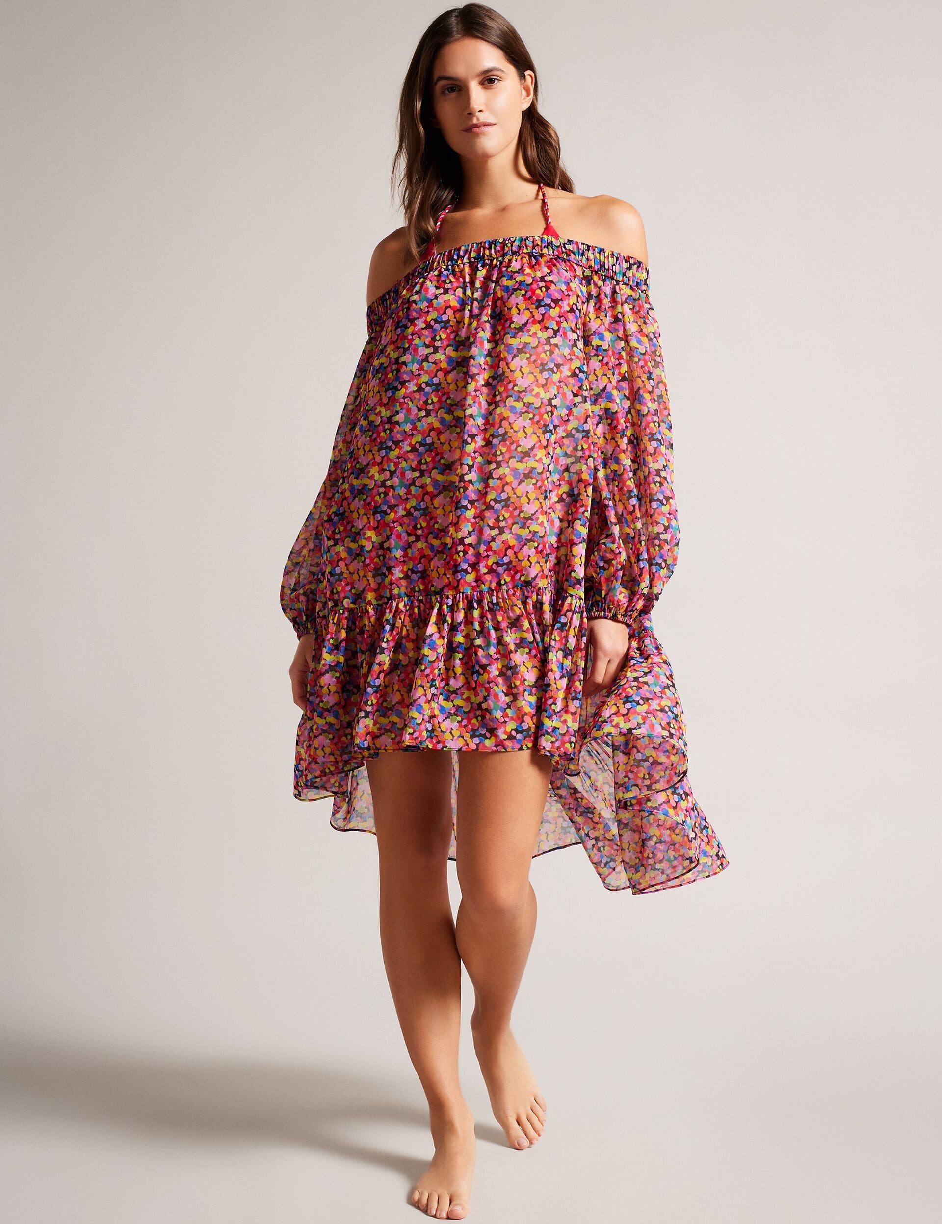 Ted Baker DANAEE - Beach Cover-Up BLACK
