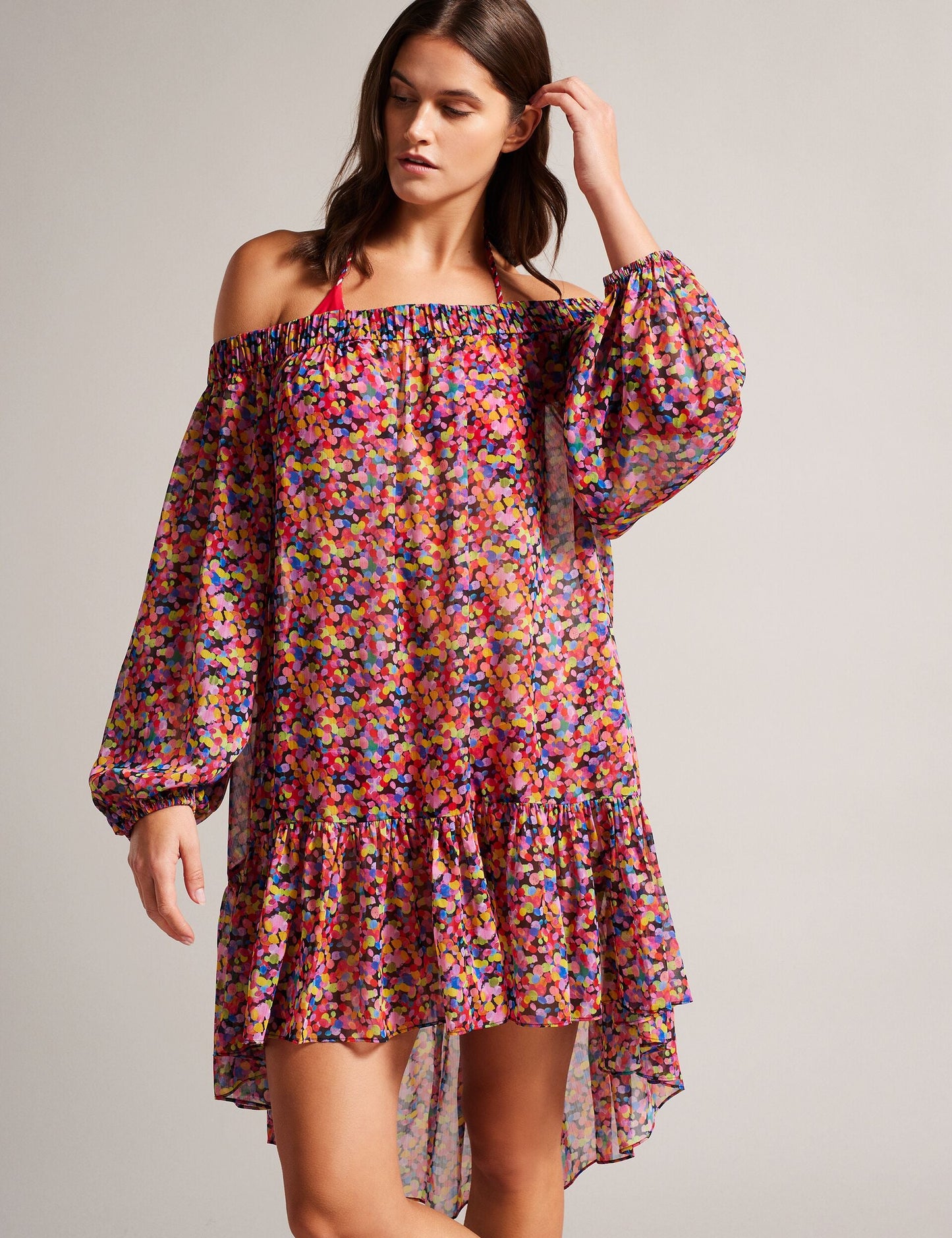 Ted Baker DANAEE - Beach Cover-Up BLACK