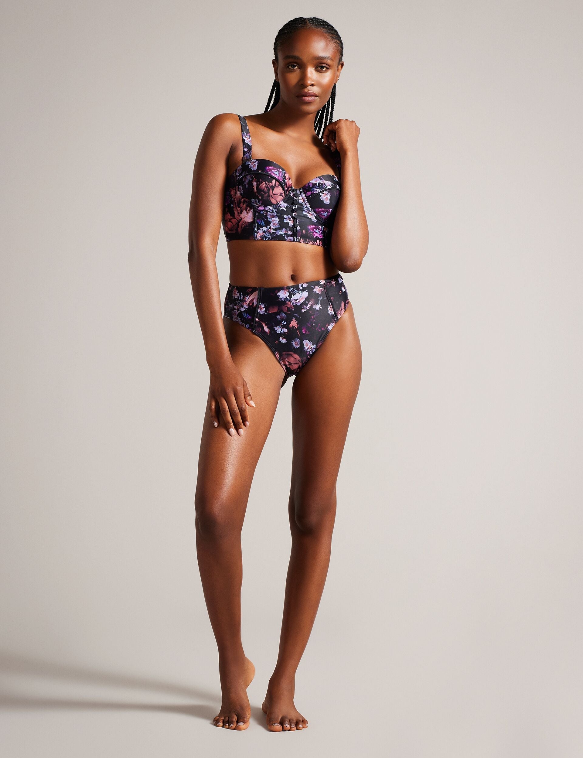 Ted Baker ABELAA - Swimwear BLACK