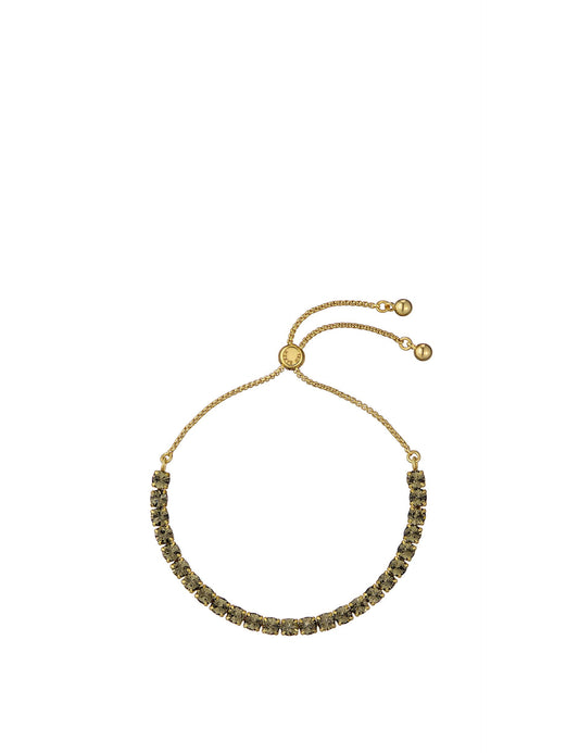 Ted Baker MELRAH - Crystal Adjustable Tennis Bracelet GOLD