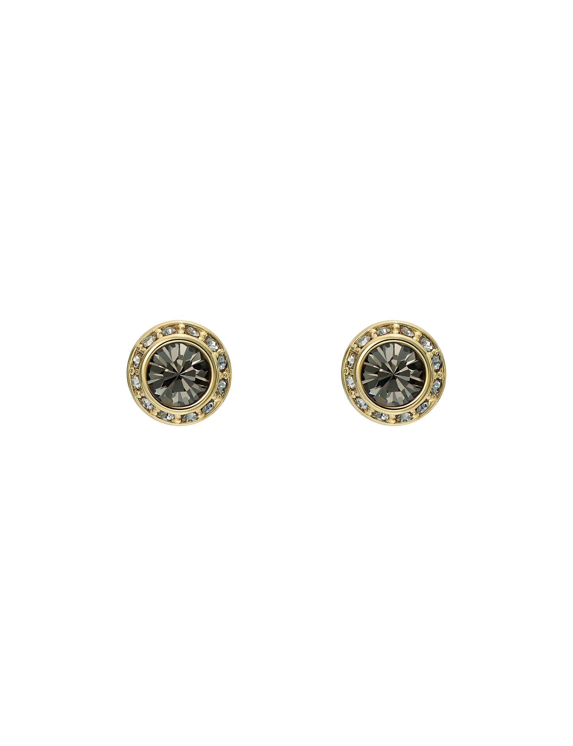 Ted Baker SOLETIA - Solitaire Sparkle Crystal Stud Earrings GOLD