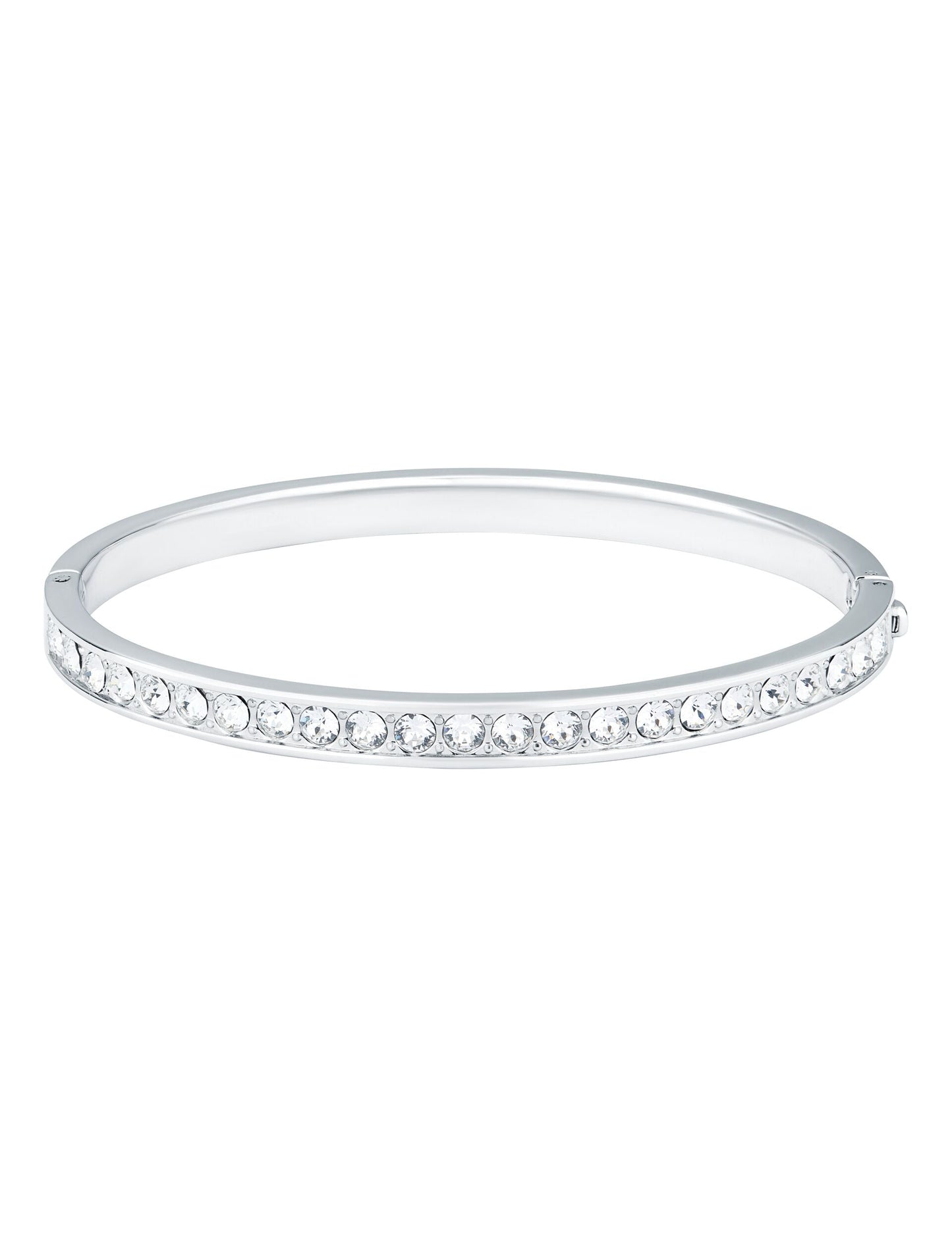 Ted Baker CLEMARA - Crystal Hinge Bangle Bracelet SILVER