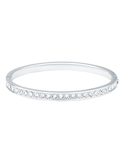 Ted Baker CLEMARA - Crystal Hinge Bangle Bracelet SILVER