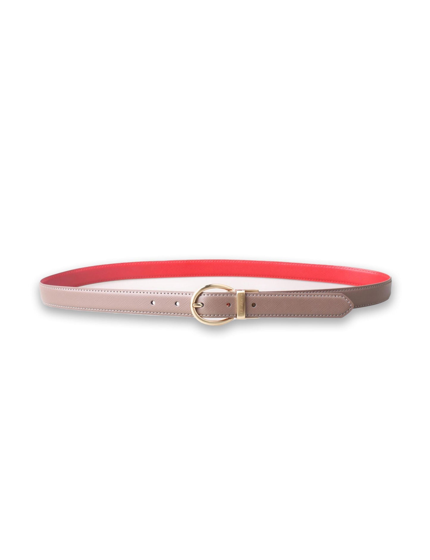 Ted Baker RONDELLE - Textured Reversible Belt CAMEL