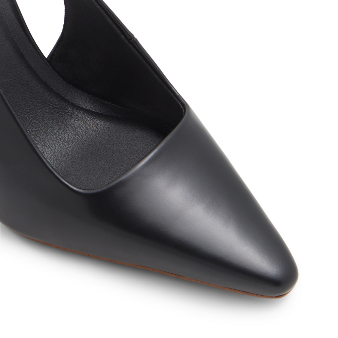 Ted Baker LOLA T-BUCKLE - Leather Slingback Heeled Pumps BLACK