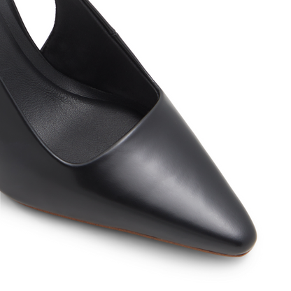 Ted Baker LOLA T-BUCKLE - Leather Slingback Heeled Pumps BLACK