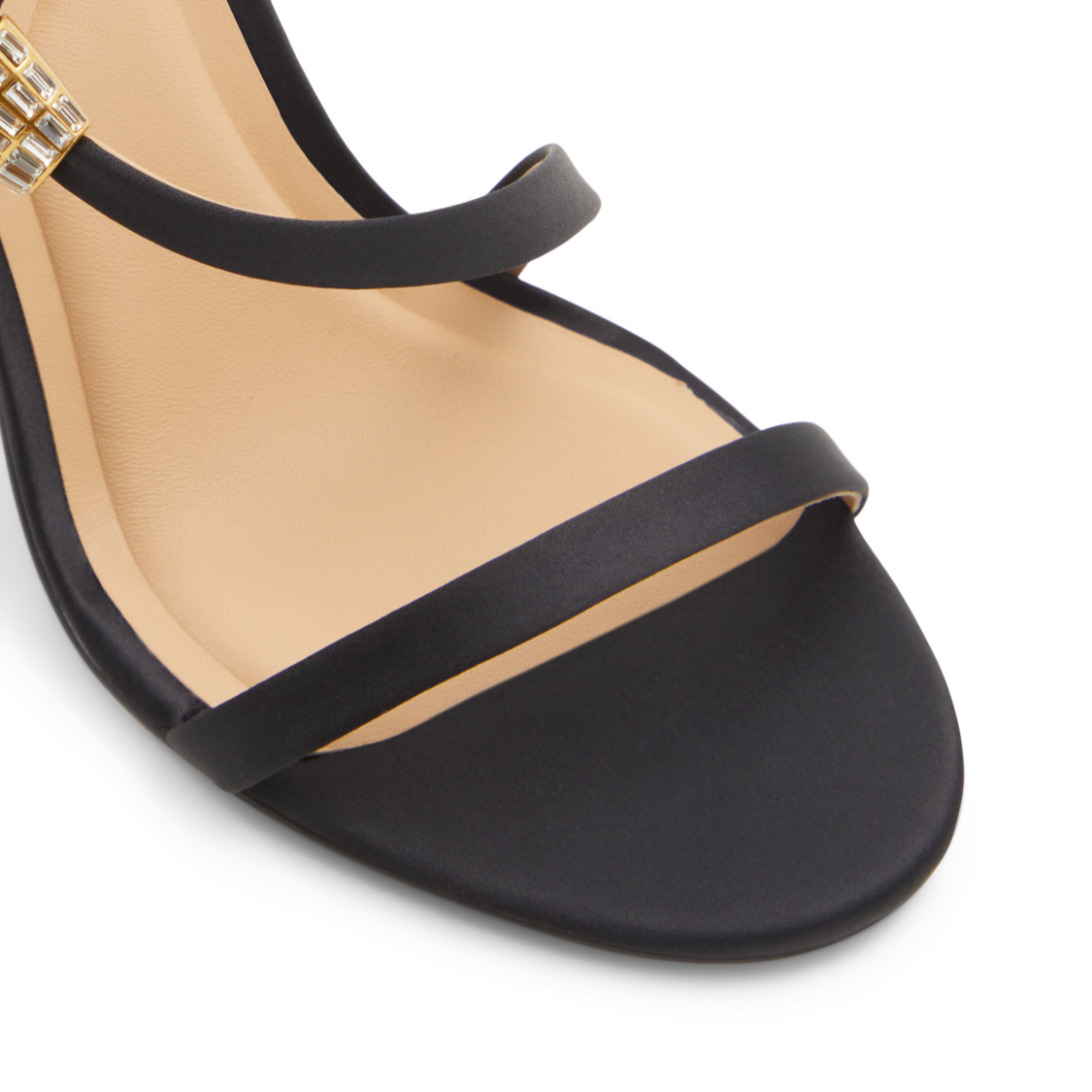Ted Baker BELLE - Bow Embellishment Satin Heeled Sandals BLACK