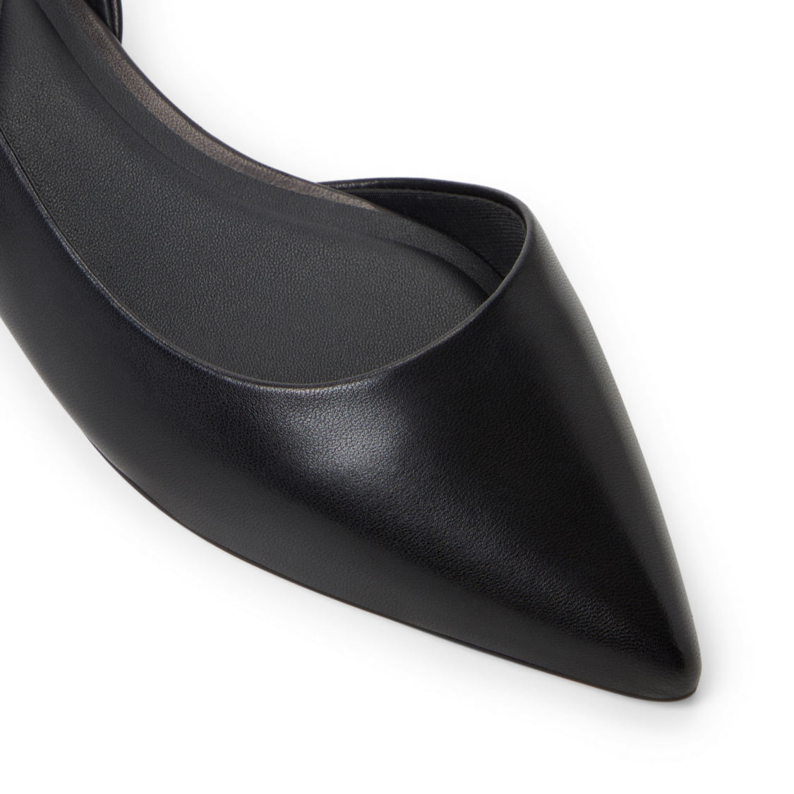 Ted Baker JANE BOW - Bow Detail Slingback Leather Ballet Flats BLACK