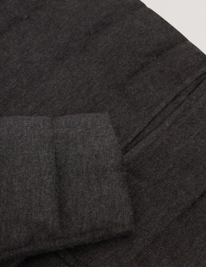 Ted Baker GEROME Quilted Blazer With High Neck Liner CHARCOAL