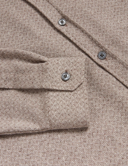 Ted Baker RYNEL Textured Weave Long Sleeve Overshirt GREY