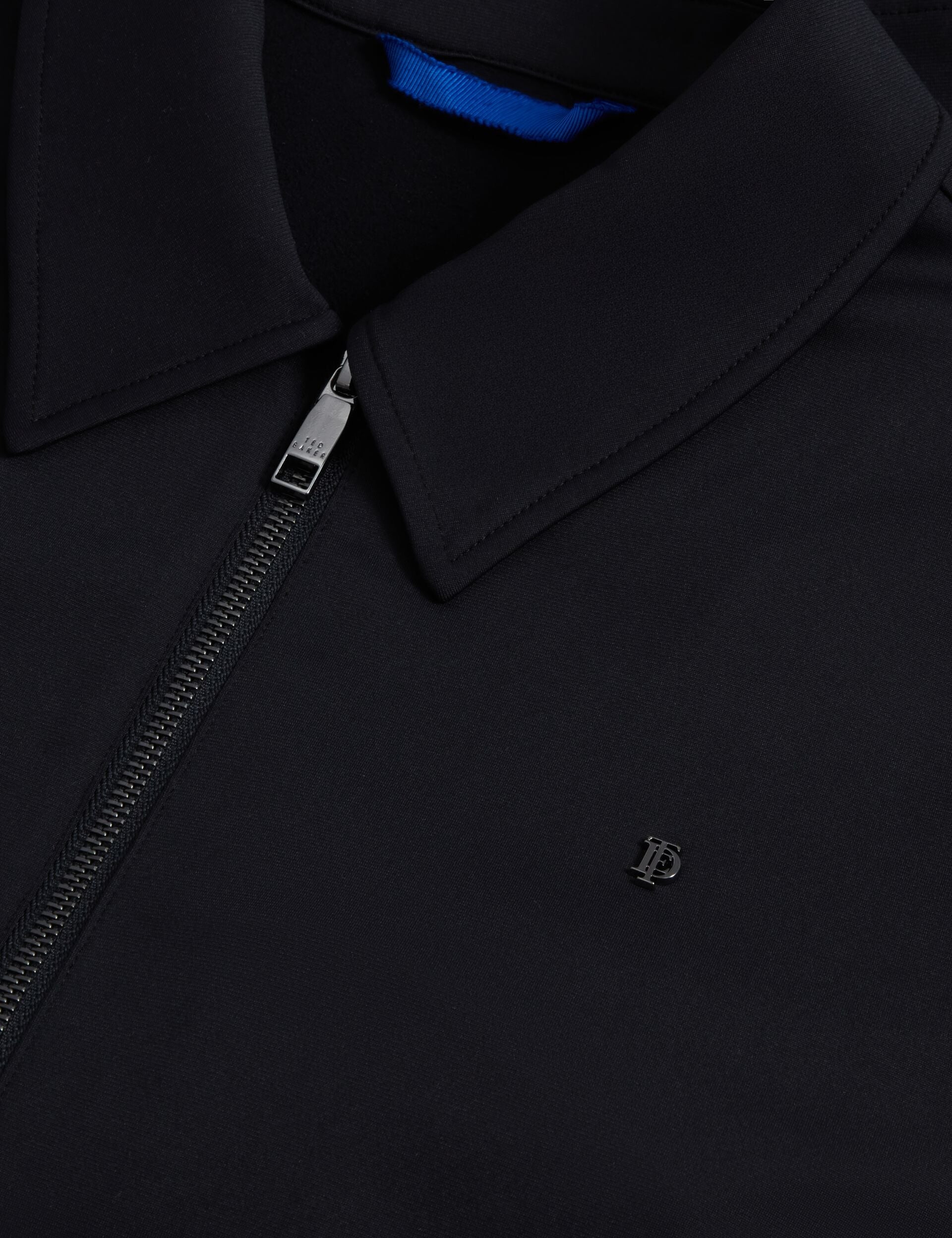 Ted Baker WESTTIN Harrington Softshell Fleece Jacket NAVY
