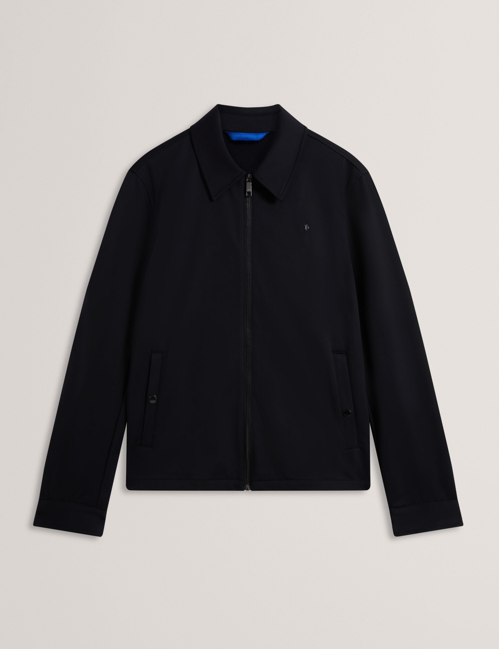 Ted Baker WESTTIN Harrington Softshell Fleece Jacket NAVY