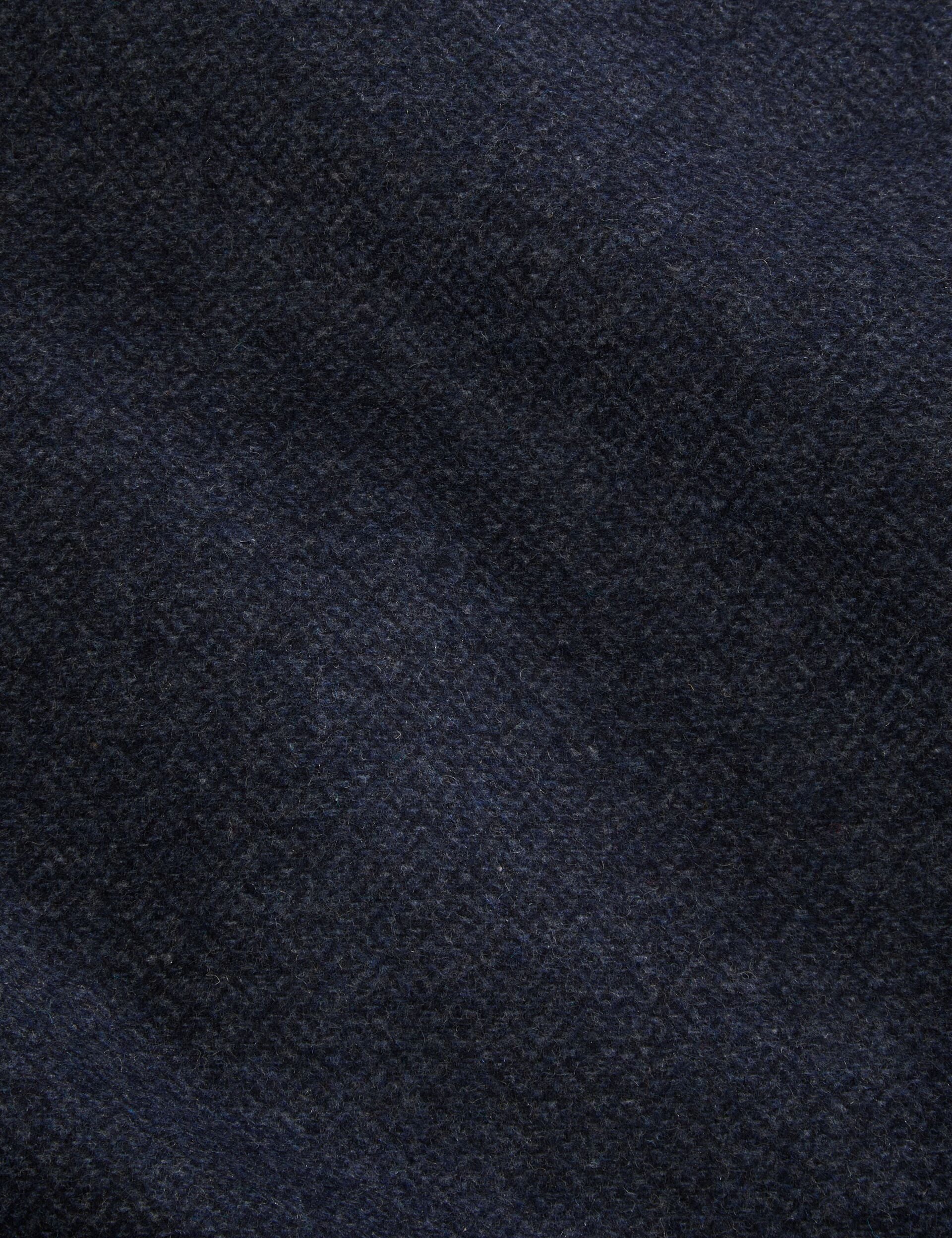Ted Baker WINDYHILL - Twill Overcoat BLUE
