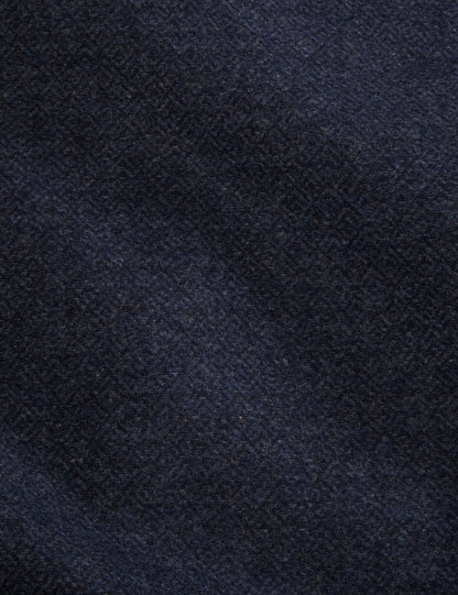 Ted Baker WINDYHILL - Twill Overcoat BLUE