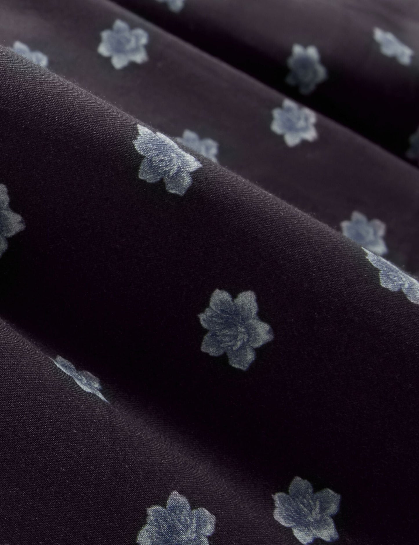 Ted Baker CHASKA Mini Floral Print Short Sleeve Shirt NAVY