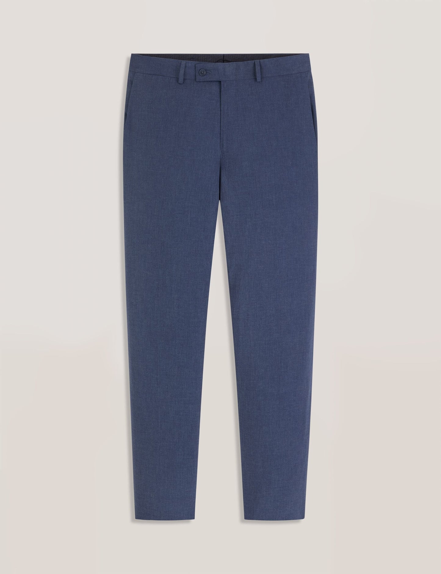 Ted Baker WINTER - Flat Front Seersucker Suit Pant BLUE