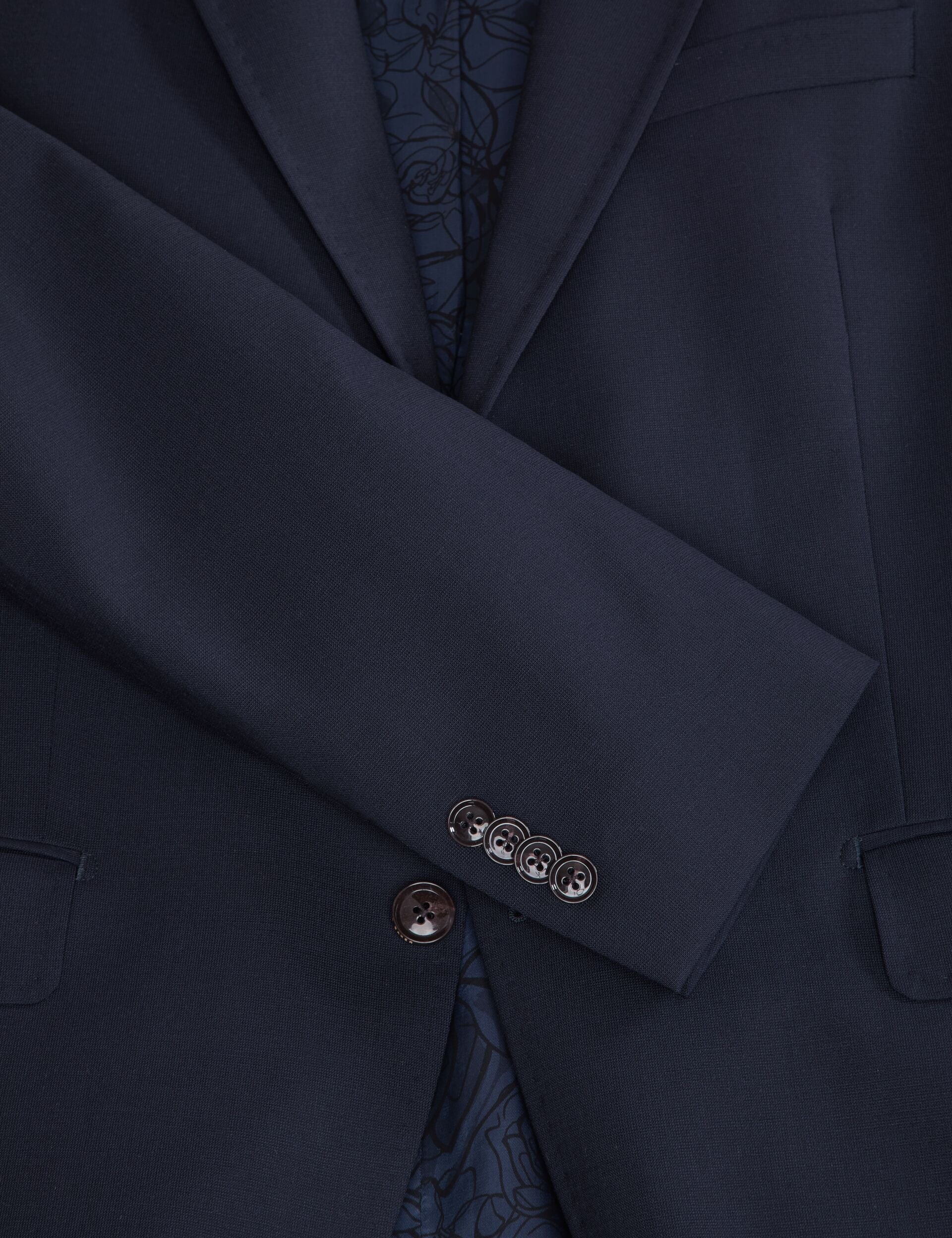Ted Baker WRIGHT-BENGALINE - Bengaline Suit Jacket NAVY