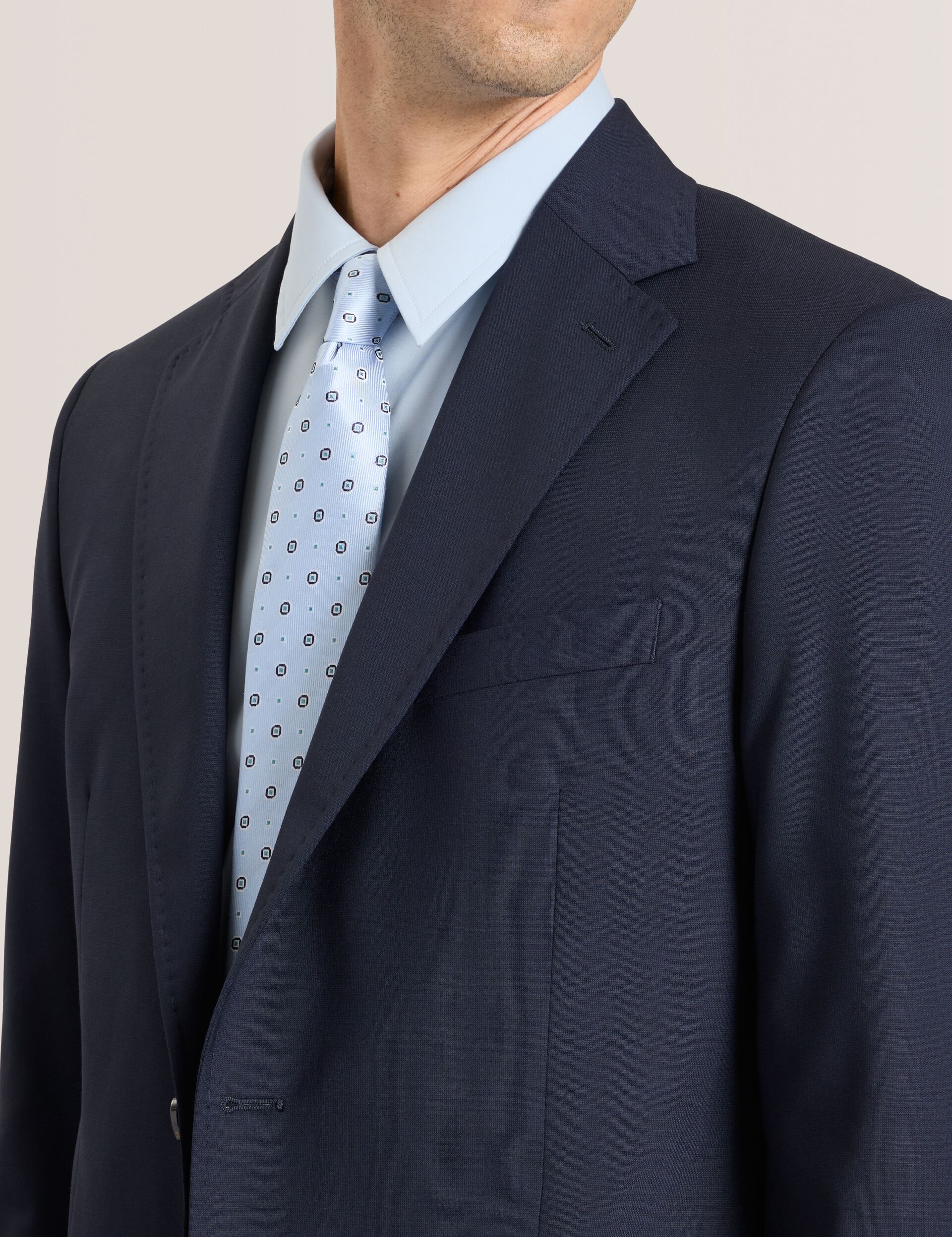 Ted Baker WRIGHT-BENGALINE - Bengaline Suit Jacket NAVY
