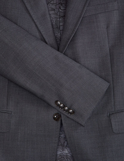 Ted Baker WRIGHT-BIRDSEYE - Birdseye Suit Jacket GREY