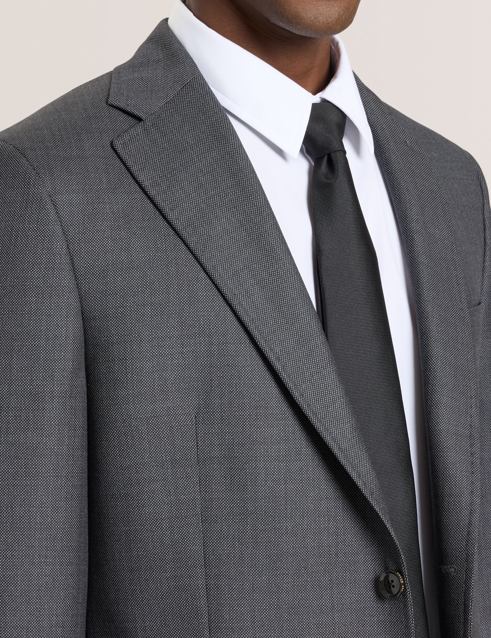 Ted Baker WRIGHT-BIRDSEYE - Birdseye Suit Jacket GREY