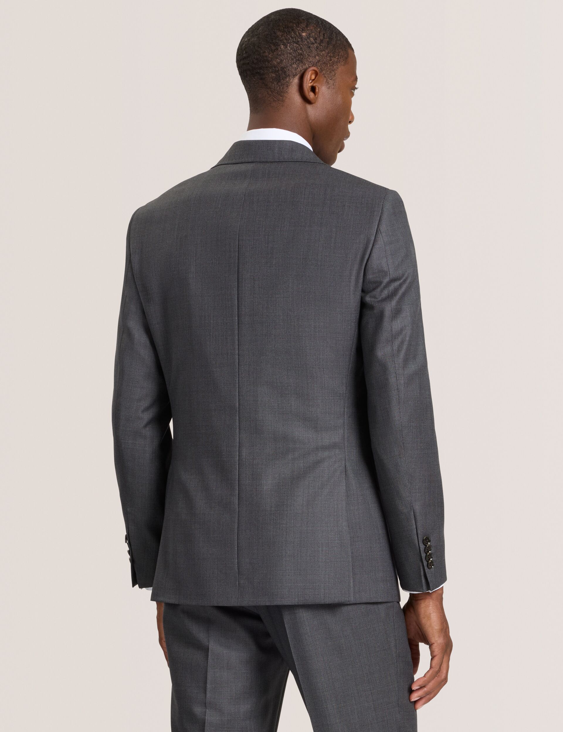 Ted Baker WRIGHT-BIRDSEYE - Birdseye Suit Jacket GREY