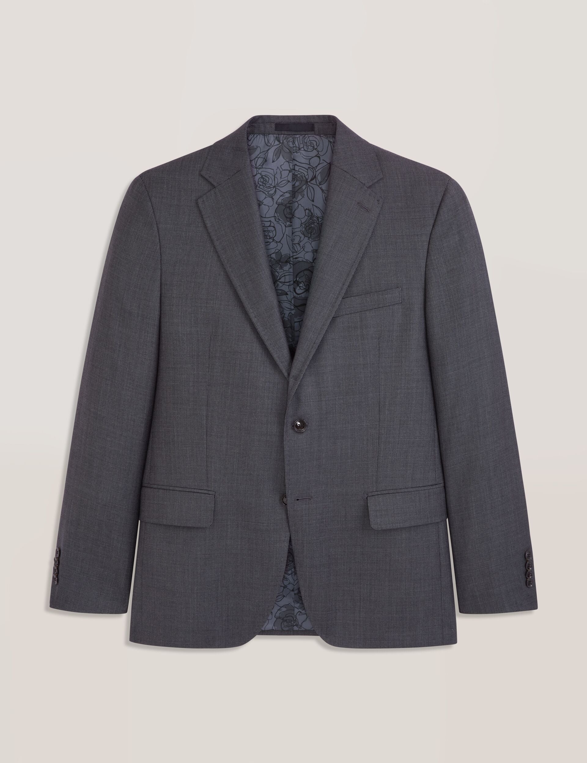 Ted Baker WRIGHT-BIRDSEYE - Birdseye Suit Jacket GREY