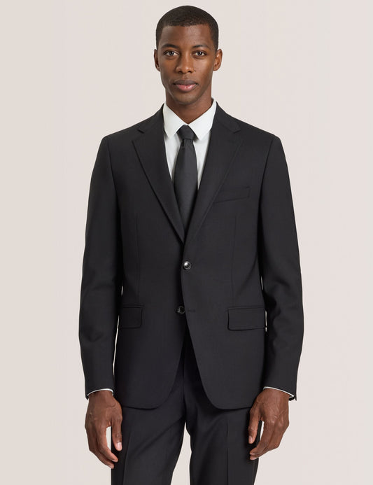 Ted Baker WRIGHT-BENGALINE - Bengaline Suit Jacket BLACK