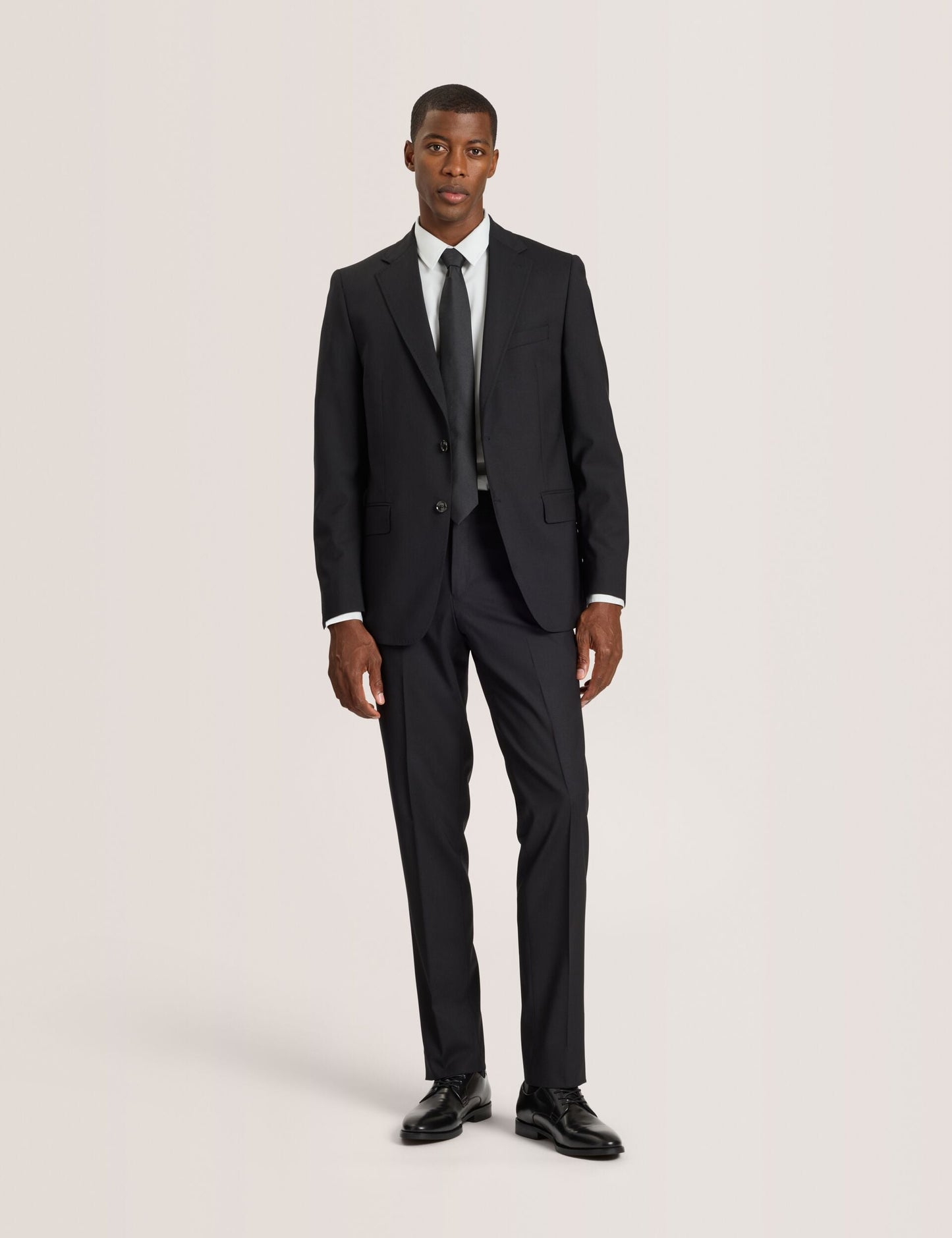 Ted Baker WRIGHT-BENGALINE - Bengaline Suit Jacket BLACK