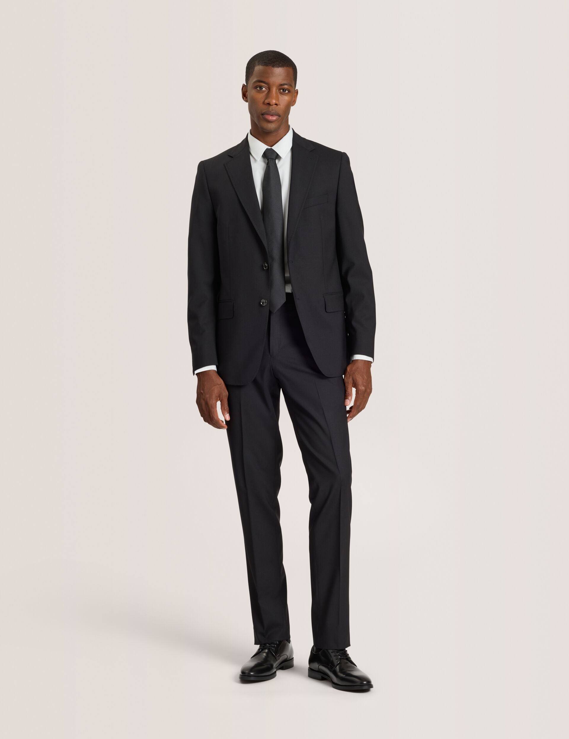 Ted Baker WRIGHT-BENGALINE - Bengaline Suit Jacket BLACK