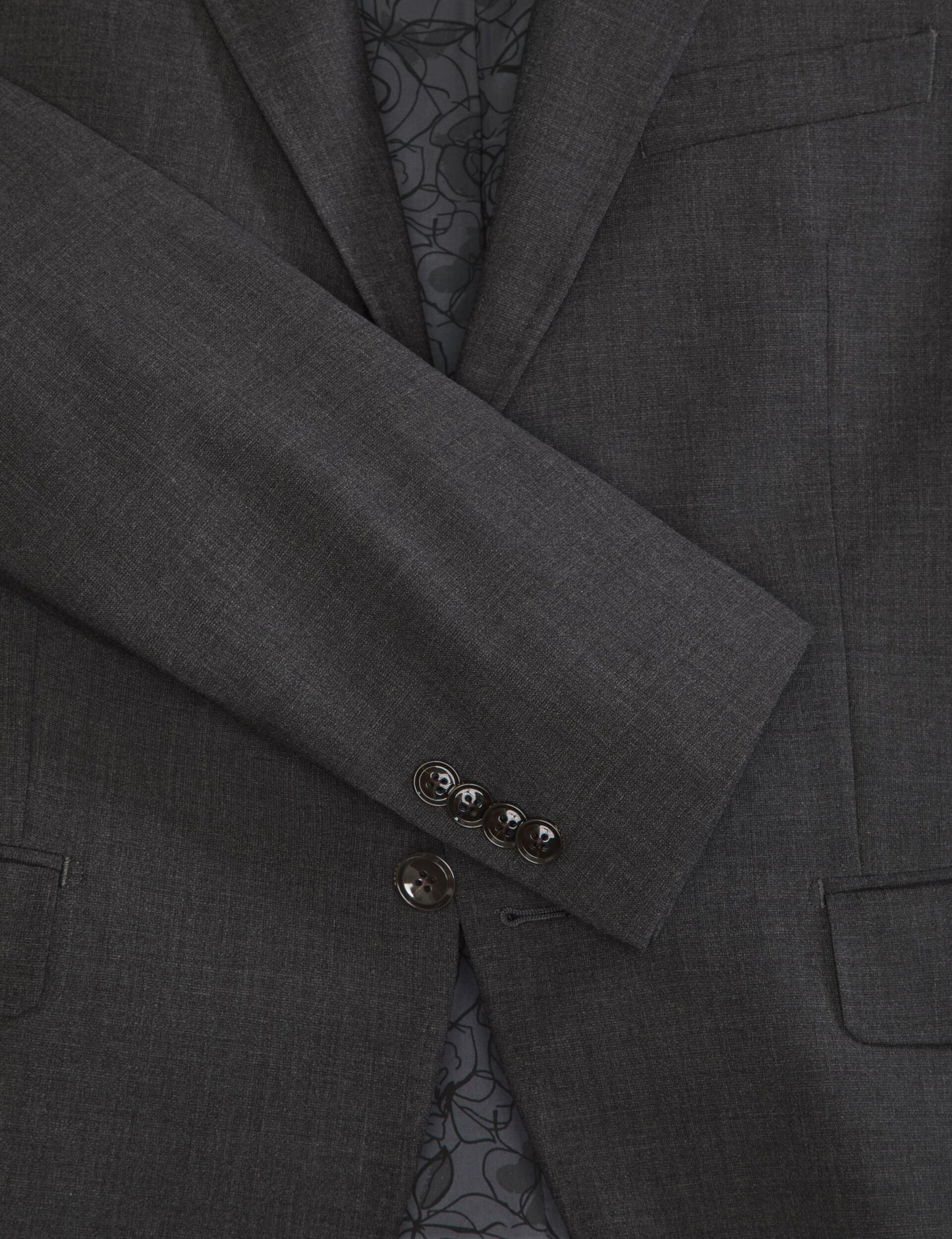 Ted Baker WRIGHT-BENGALINE - Bengaline Suit Jacket GREY