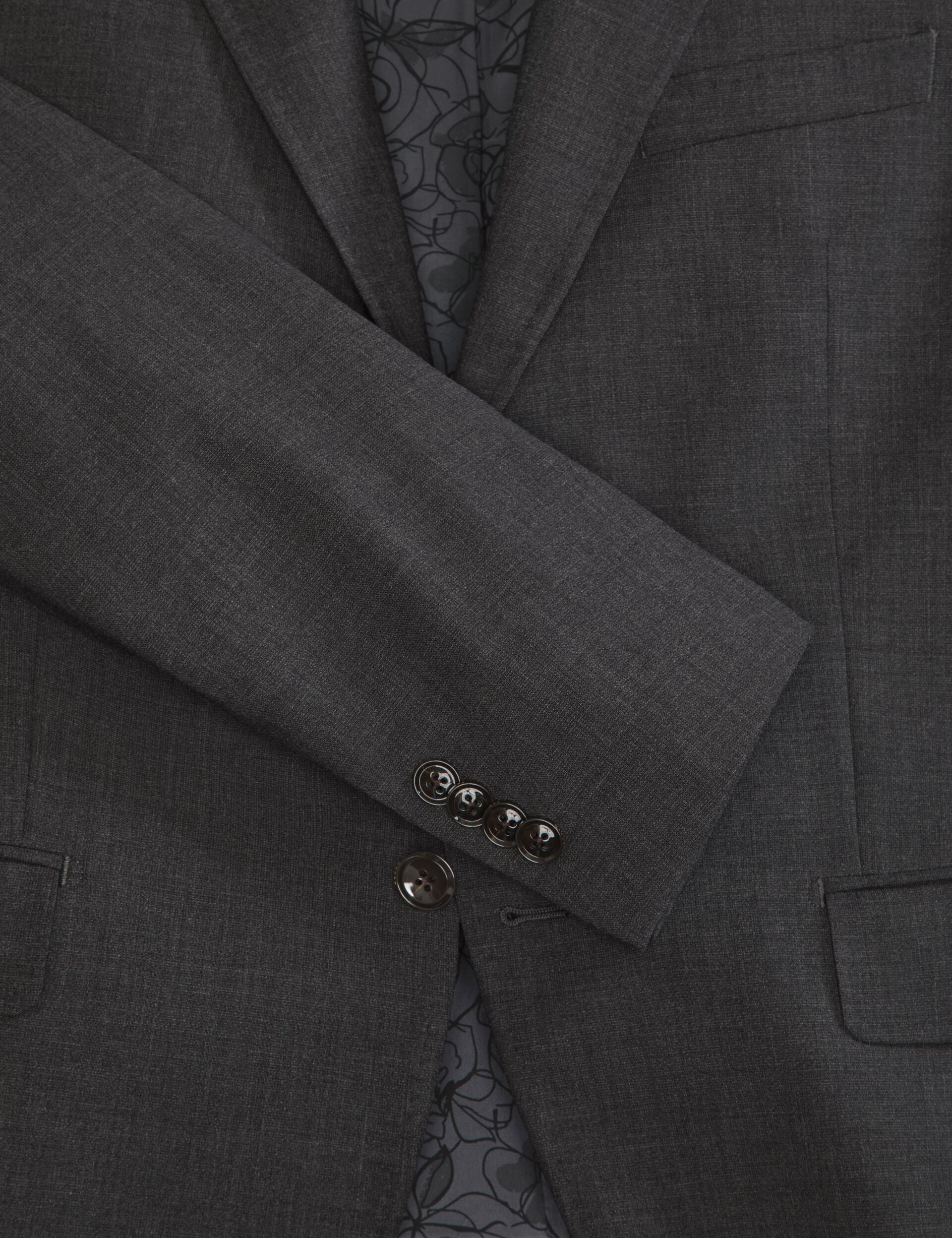 Ted Baker WRIGHT-BENGALINE - Bengaline Suit Jacket GREY