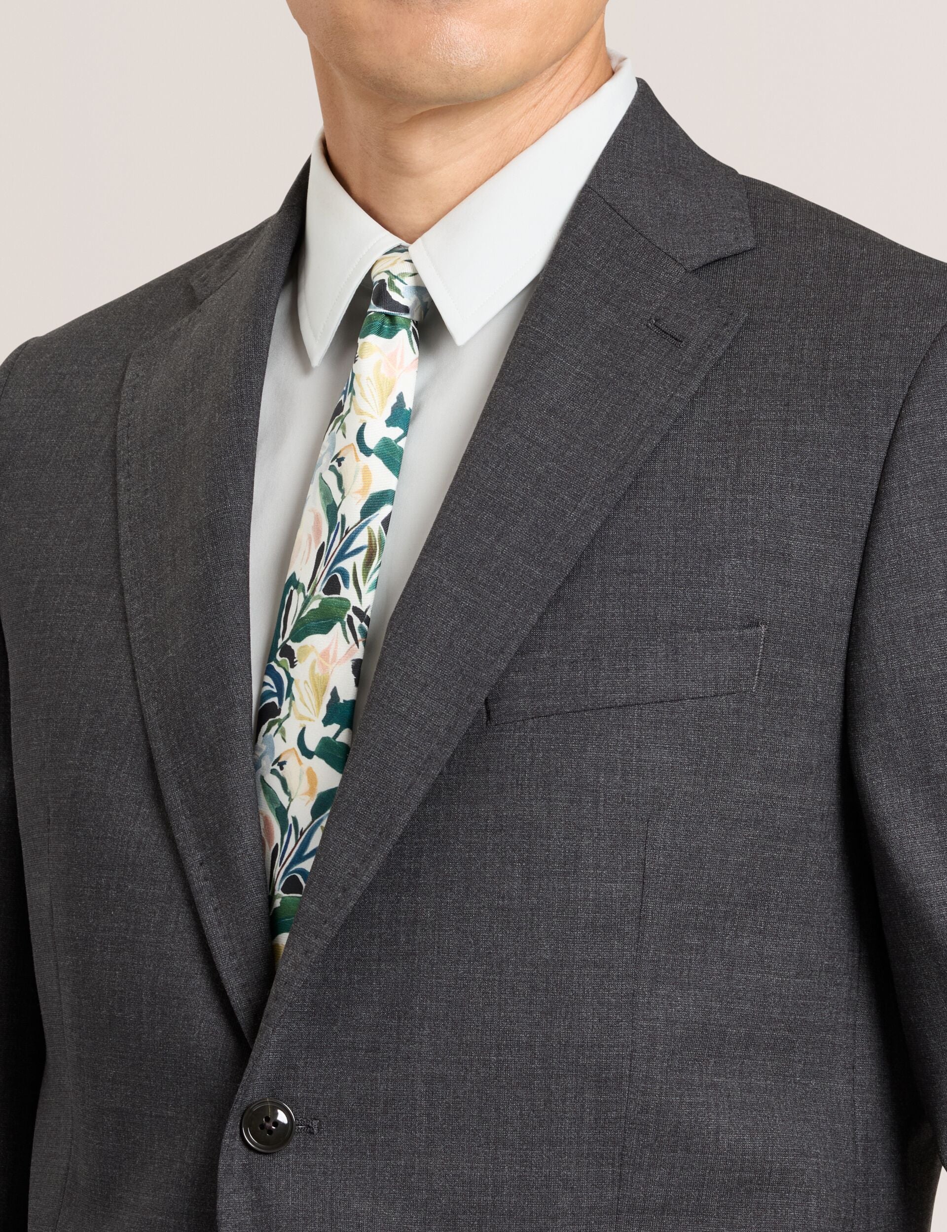 Ted Baker WRIGHT-BENGALINE - Bengaline Suit Jacket GREY