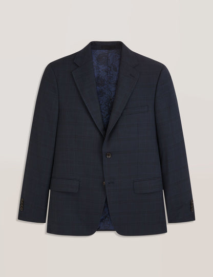 Ted Baker WRIGHT-PLAID - Plaid Suit Jacket DARK GREEN