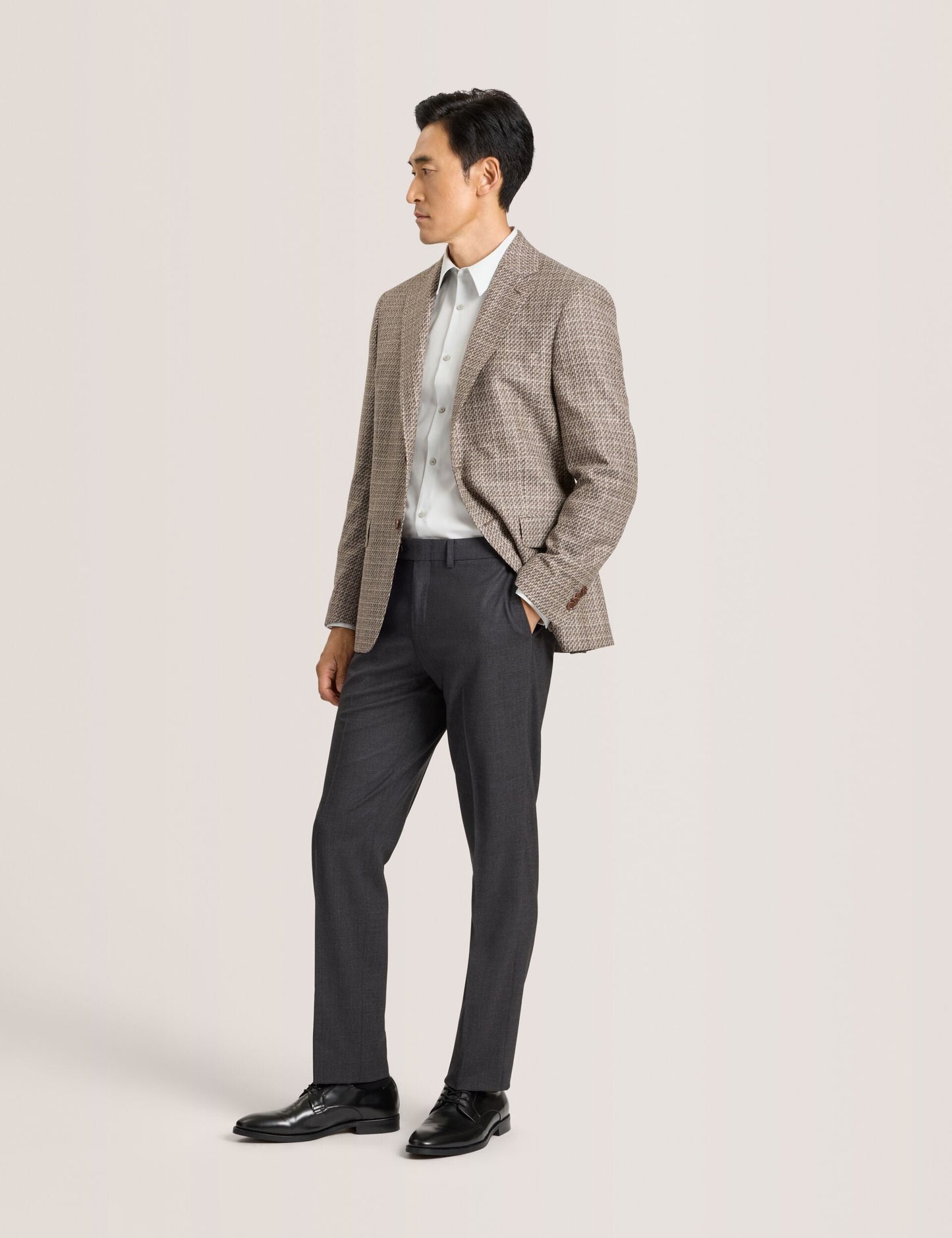 Ted Baker WELLINGTON - Weave Suit Jacket TAN