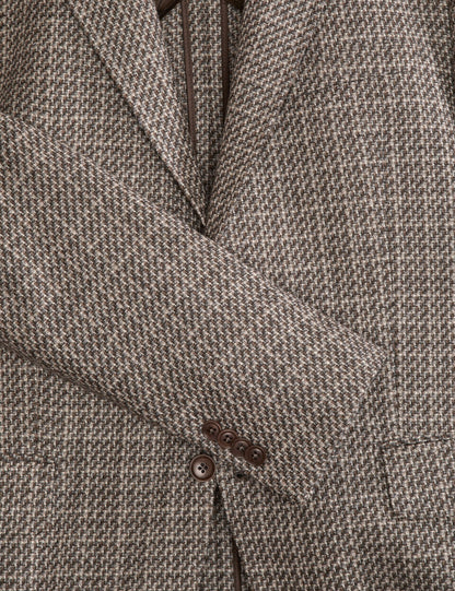 Ted Baker WELLINGTON - Weave Suit Jacket TAN