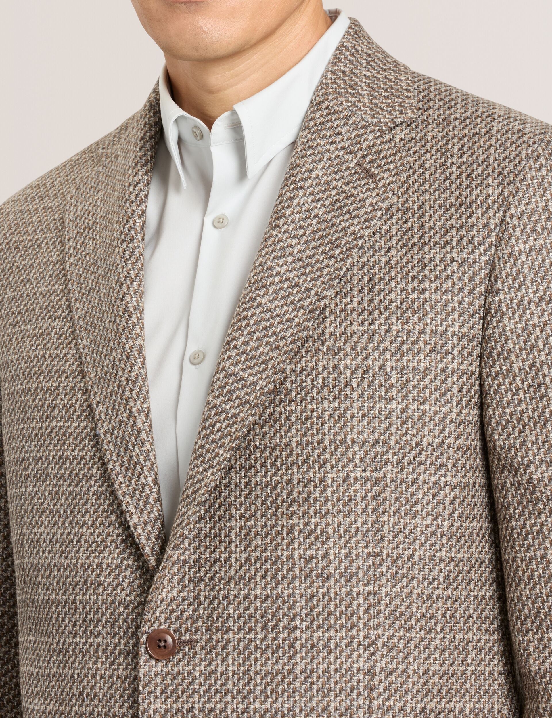 Ted Baker WELLINGTON - Weave Suit Jacket TAN