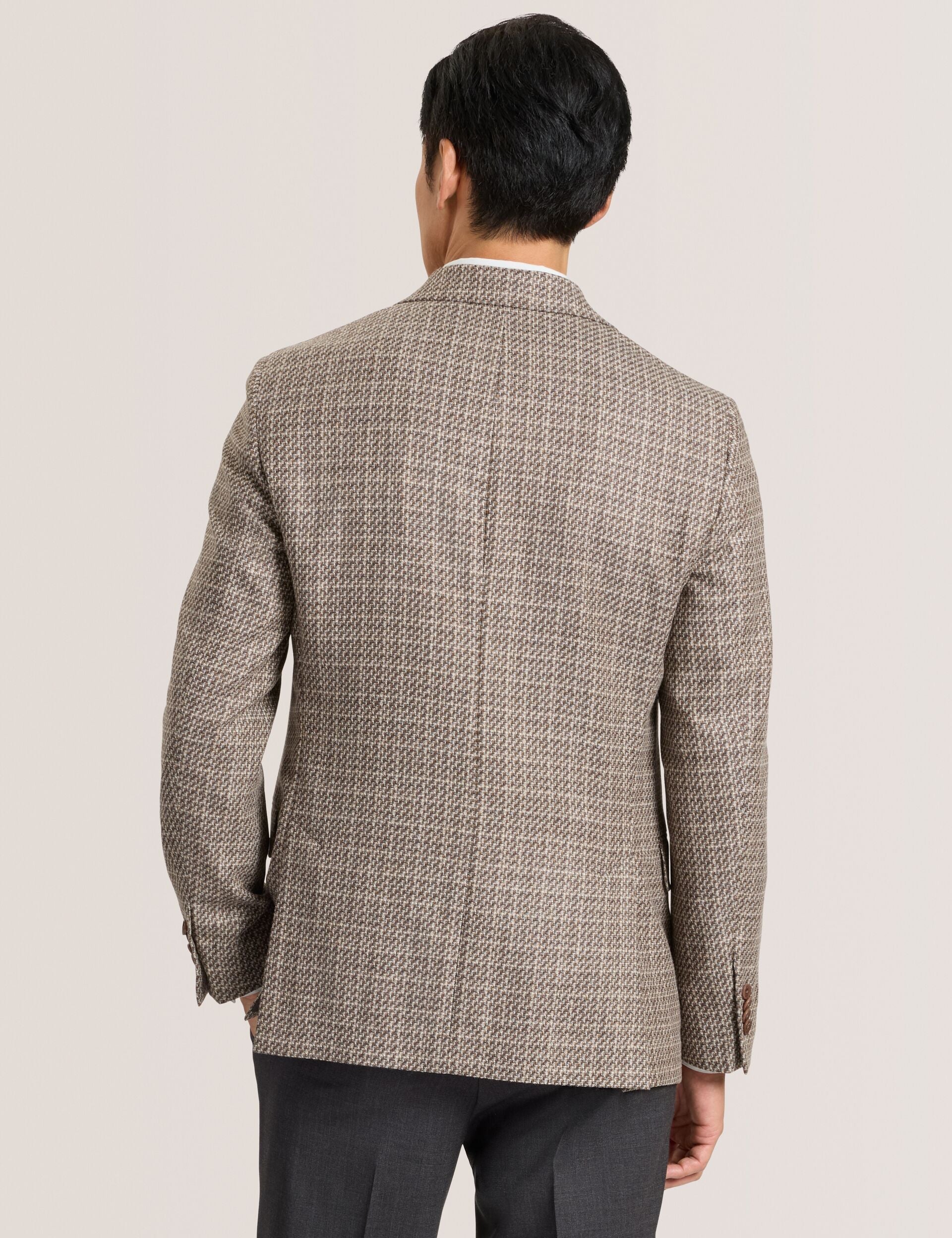 Ted Baker WELLINGTON - Weave Suit Jacket TAN