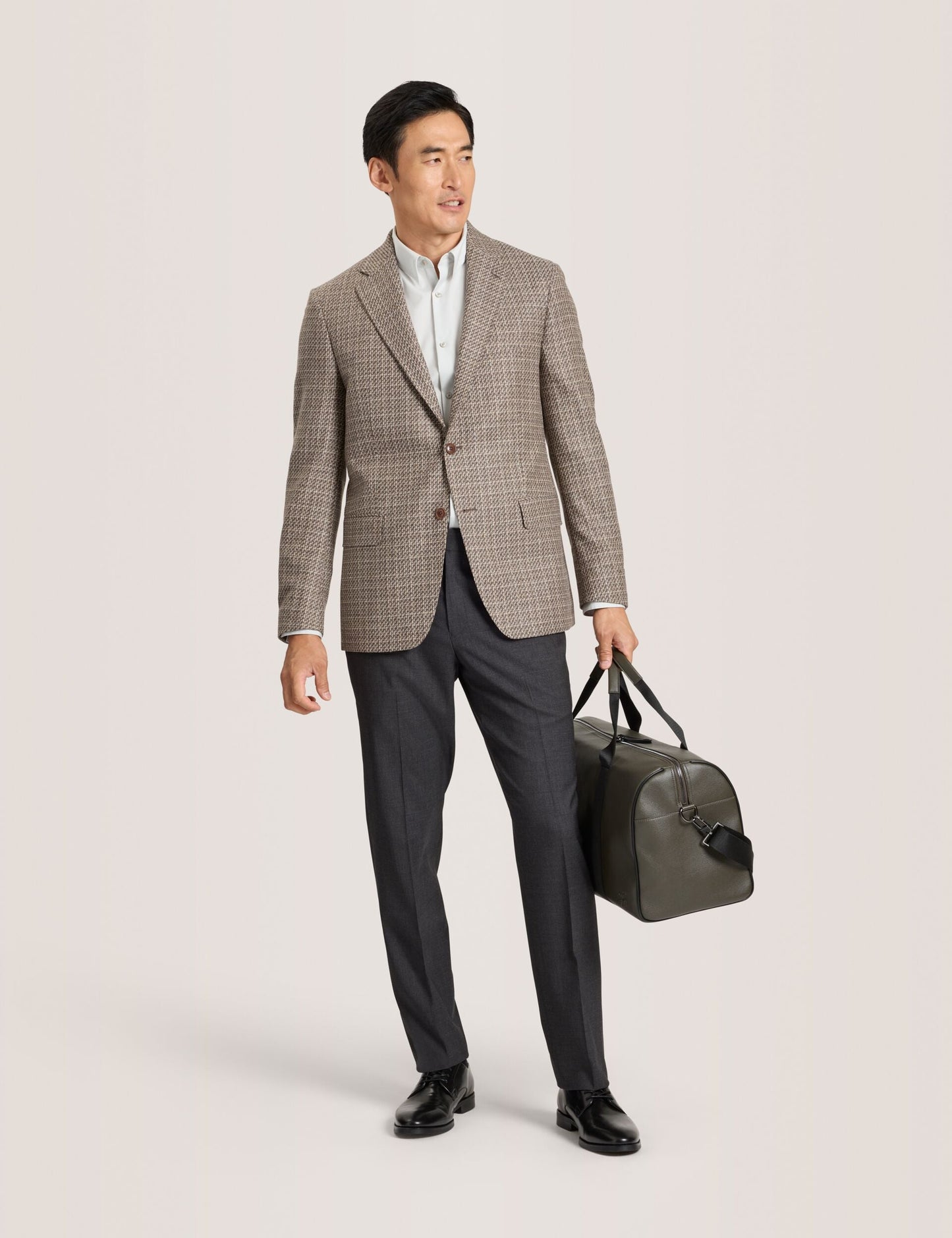 Ted Baker WELLINGTON - Weave Suit Jacket TAN