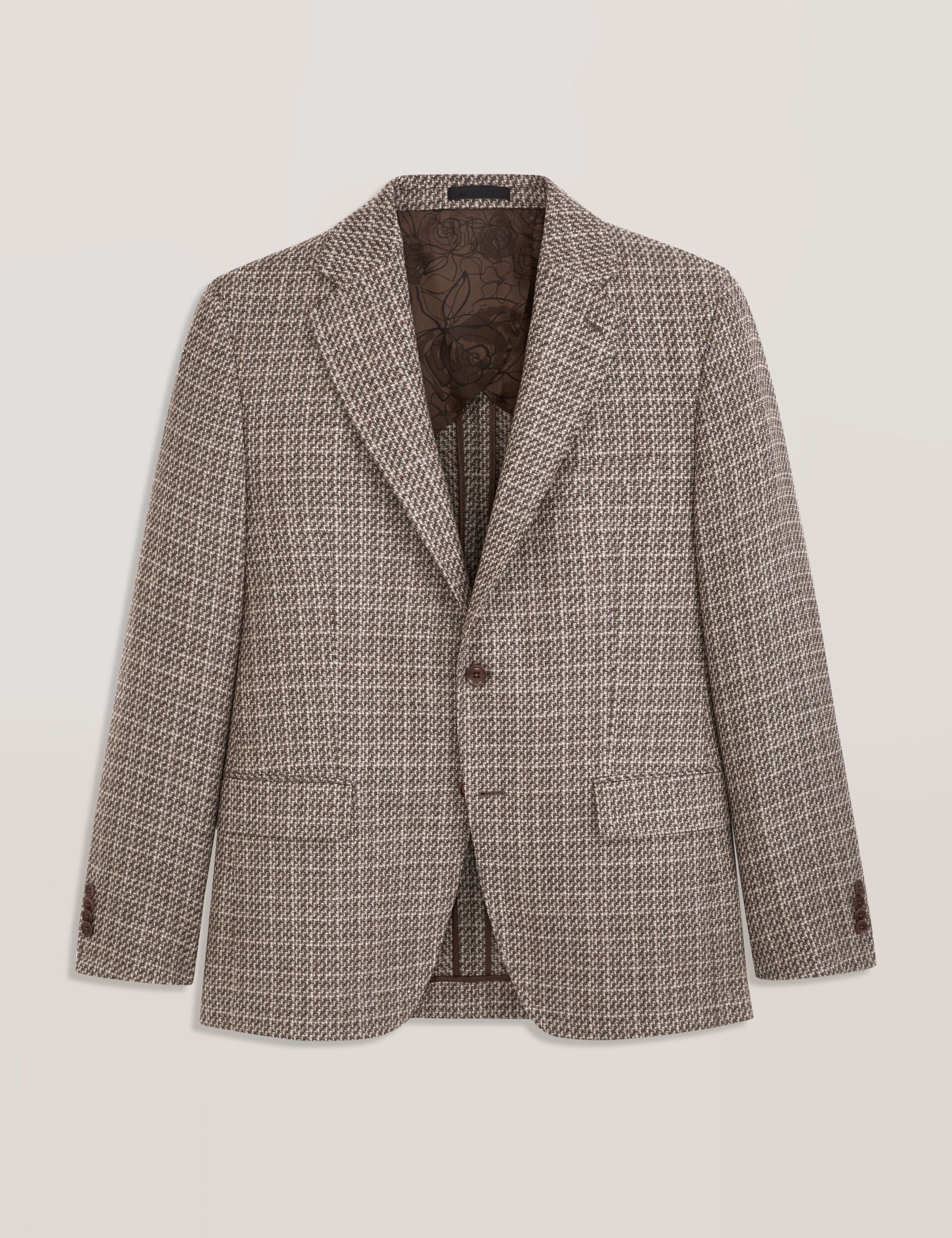 Ted Baker WELLINGTON - Weave Suit Jacket TAN