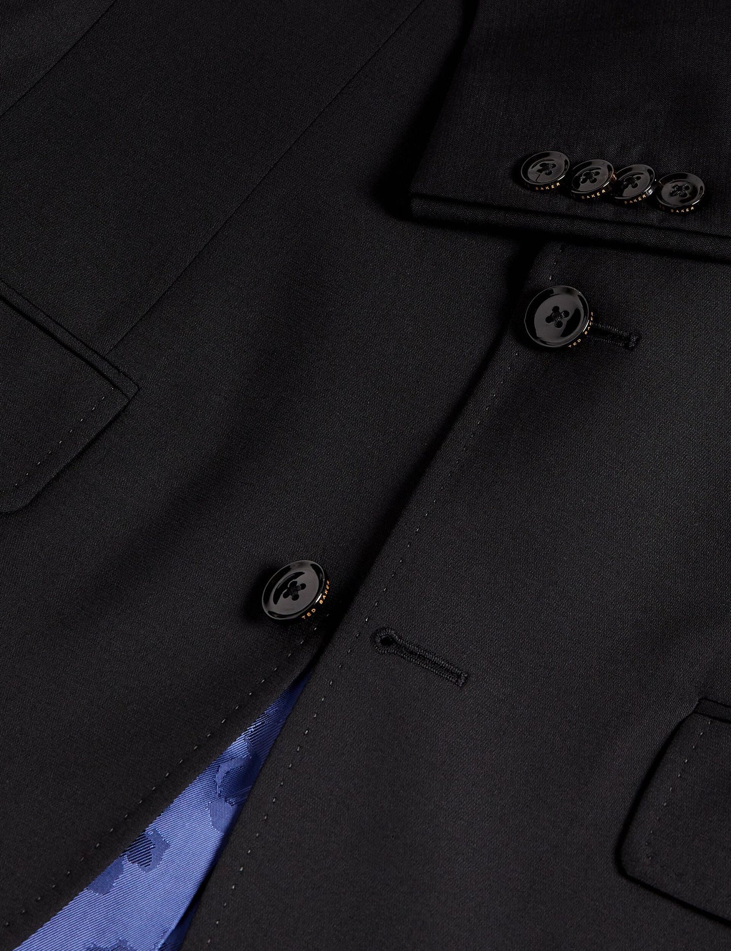 Ted Baker CLASSIC - Wool Suit Jacket BLACK