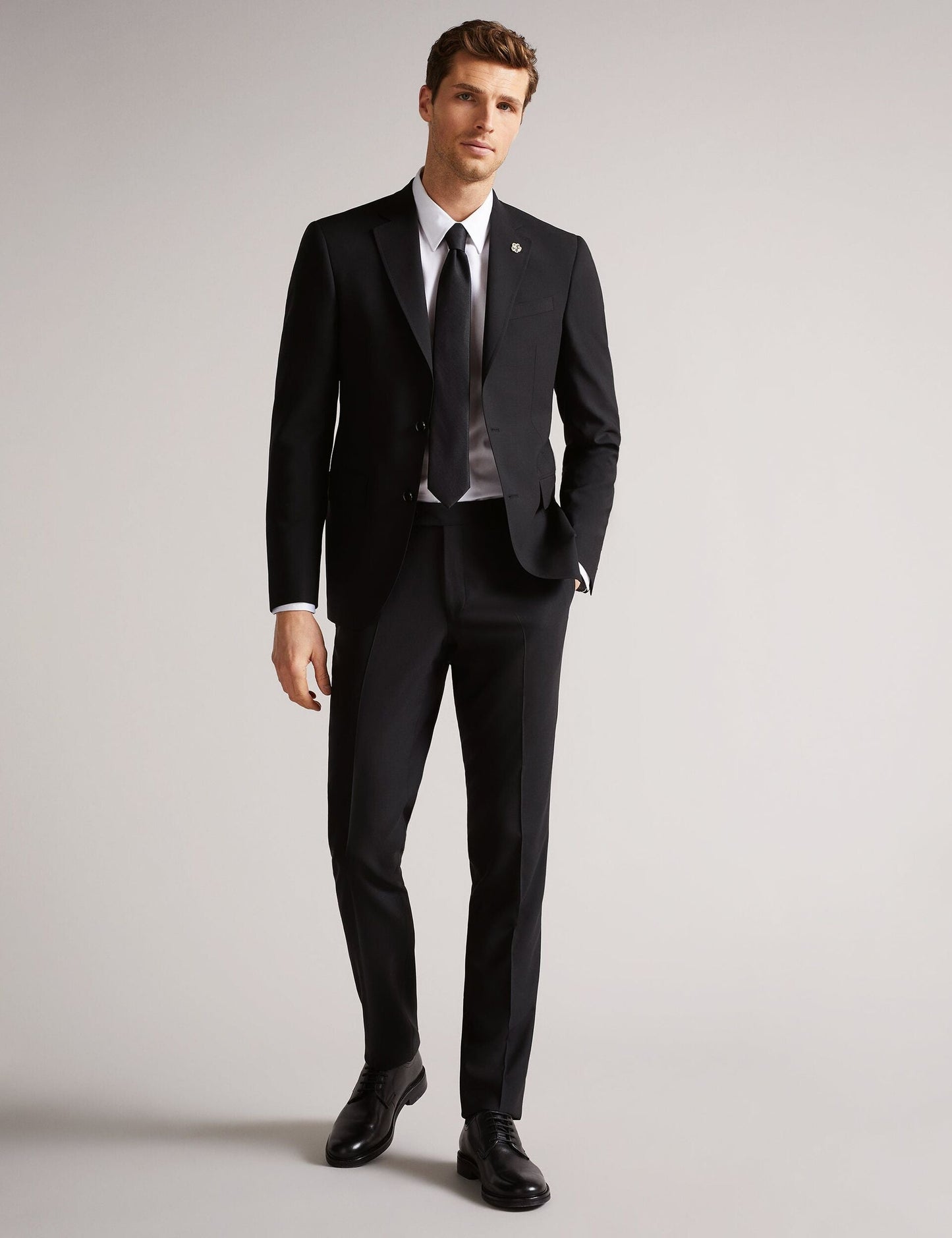 Ted Baker CLASSIC - Wool Suit Jacket BLACK
