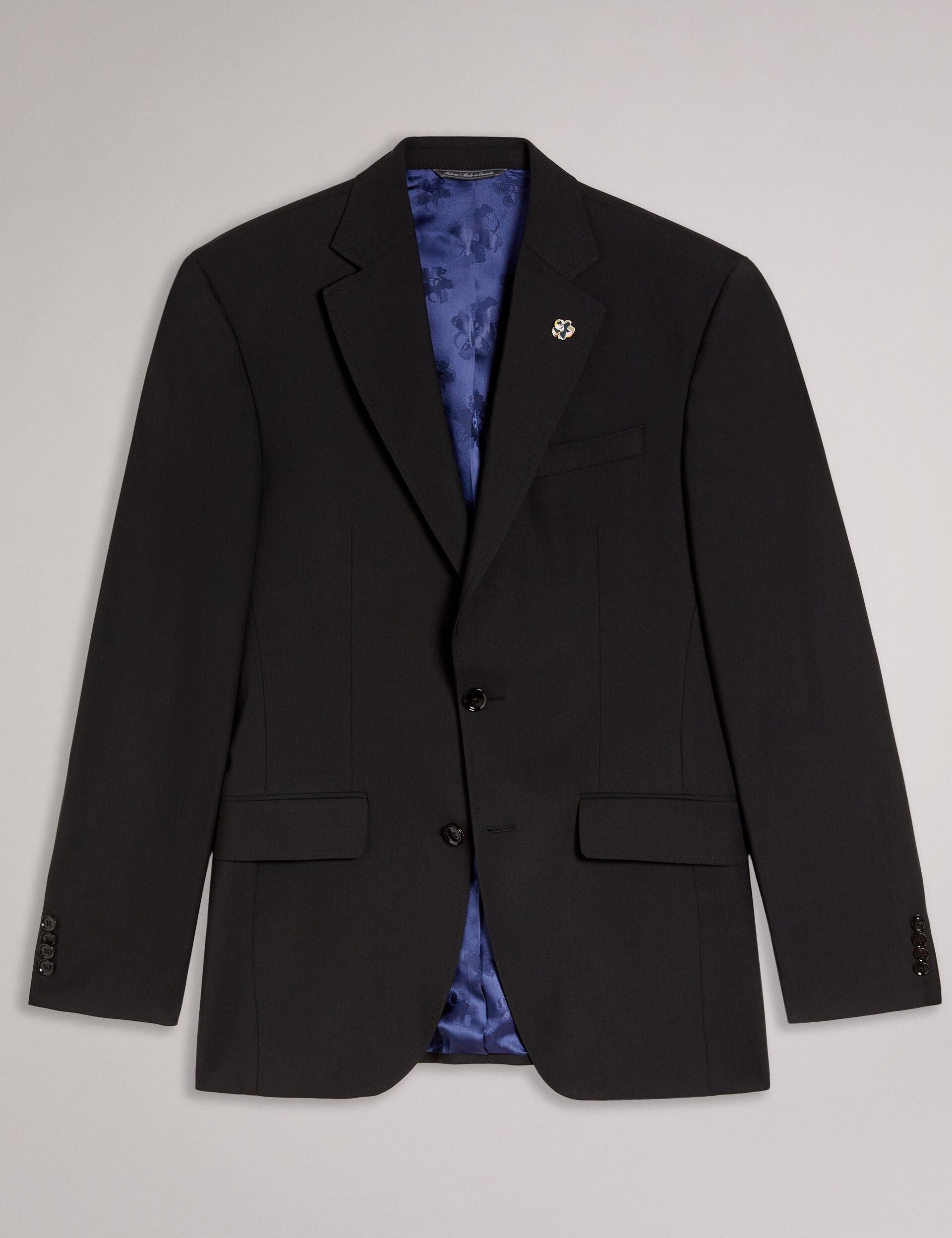 Ted Baker CLASSIC - Wool Suit Jacket BLACK