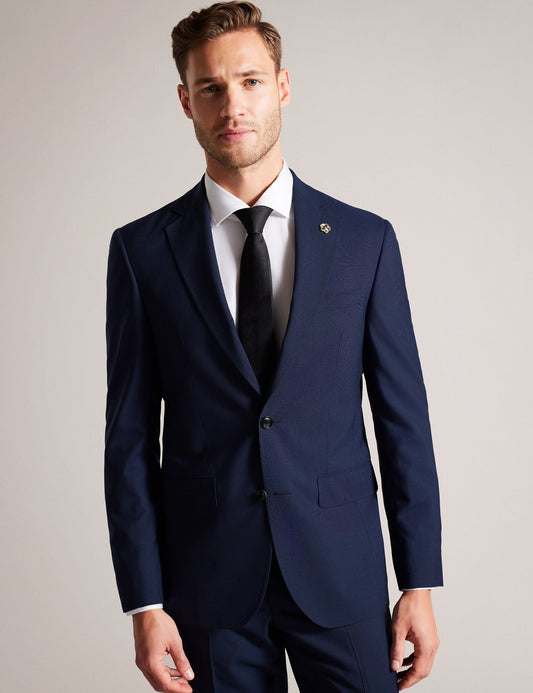Ted Baker CLASSIC - Wool Suit Jacket MID BLUE