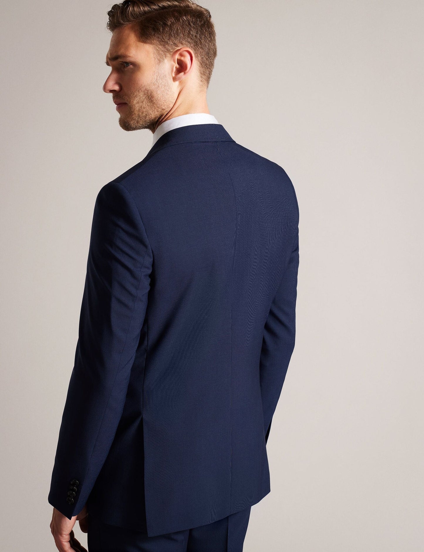 Ted Baker CLASSIC - Wool Suit Jacket MID BLUE